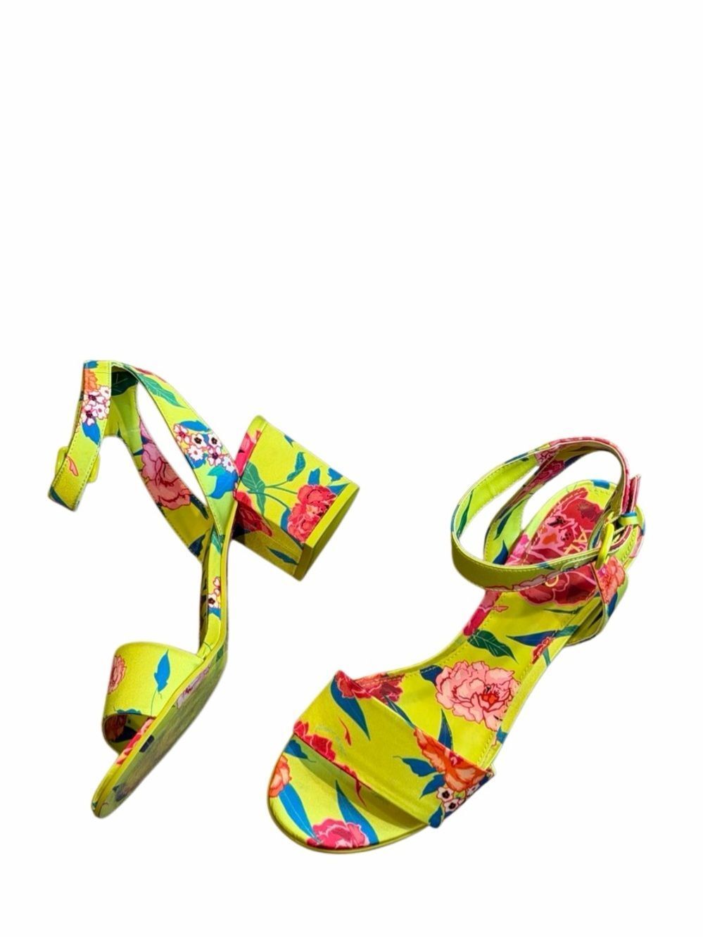 Aldo Floral Strappy Heels